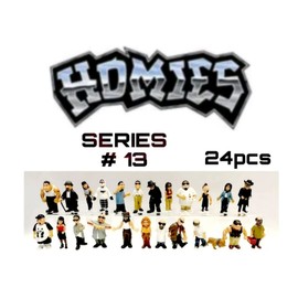 Homies Figures 1.75″ Series #13 Complete Set of 24 Pcs Loose Sealed Bags