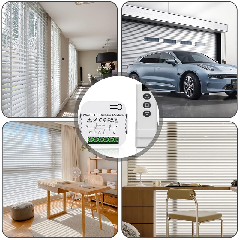 Nizirioo Roller Shutter Control Retrofit Set, Roller Shutter Motor Control