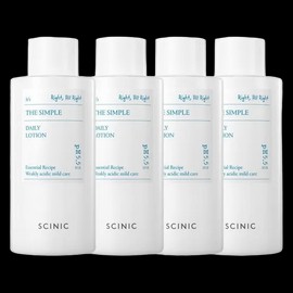 Cynic Basic Care Scinic The Simple Daily Lotion 260ml 4 packs - ((6512469674)) / 기초케어 싸이닉 더 심플 데일리 로션 260ml 4개 - ((6512469674))