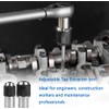 KEWAYO 3PCS Adjustable Tap Socket Set,Tap Sockets With a 3/8"