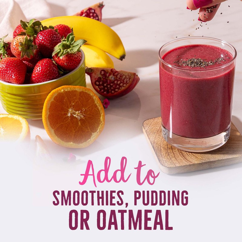 Betterbody Foods Organic Chia Seeds, 1.48 oz packets (Pack of