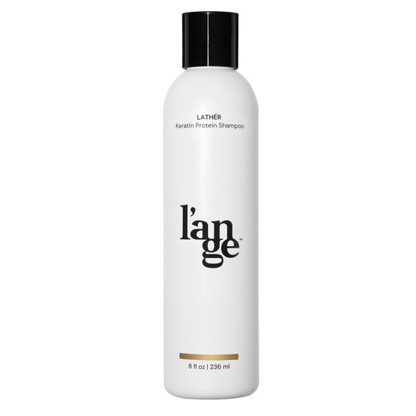 L'ange Hair Lathér Keratin Protein Moisturizing Hair Shampoo | Alcohol-Free, Paraben-free & Sulfate-Free Shampoo | Safe for Color Treated Hair | Reduces Frizz | Boost Softness, Strength & Shine | 8 oz