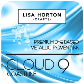 Lisa Horton Crafts Cloud 9 Metallic Ink Pad Coastline