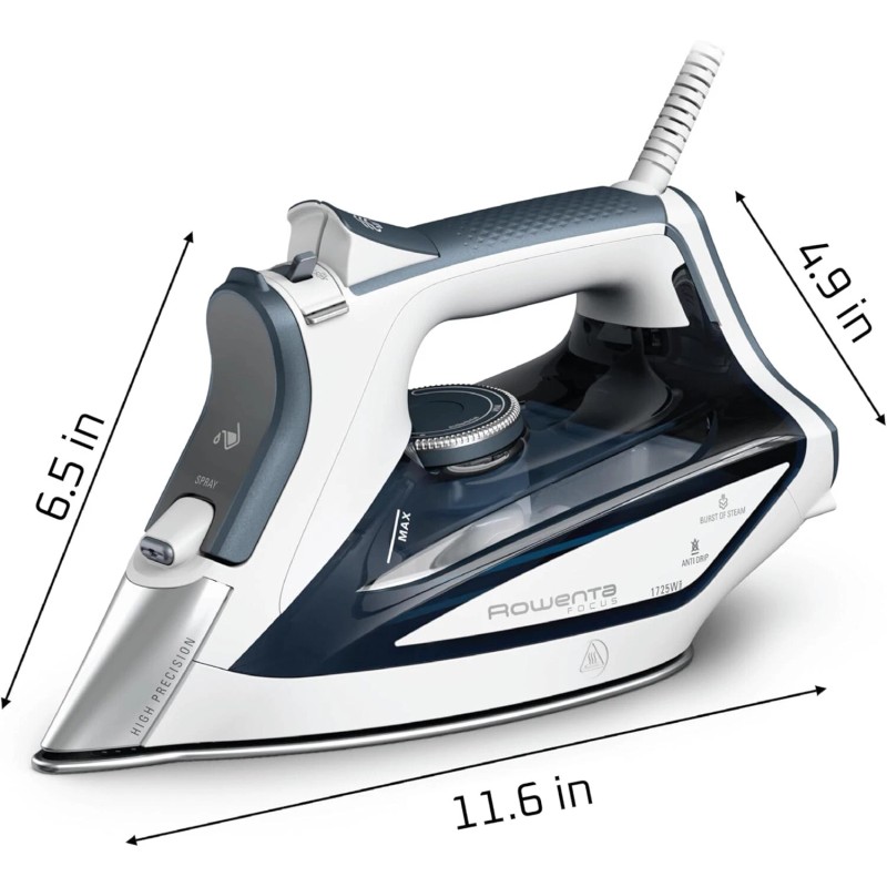 Rowenta Iron Steamer for Clothes Professional 1725-Watts Steam Iron -