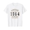 Vintage 1964 Birthday Retro T-Shirt