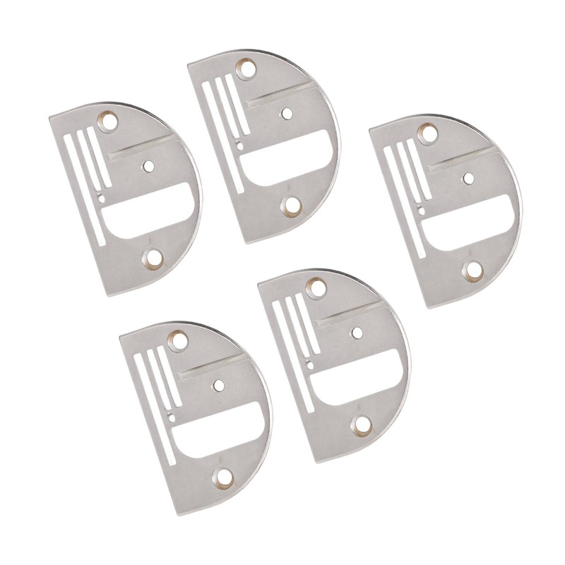 5 Pcs Industrial Sewing Machine Needle Plate High Hardness Rustproof