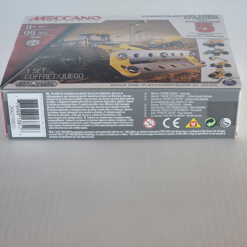 Meccano Maker System - Construction Crew 5 Models - 95