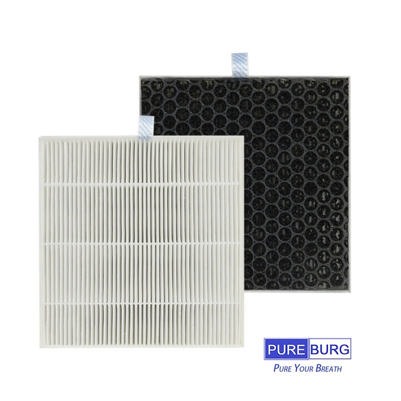 PUREBURG Replacement Filter Set Compatible with BLUEAIR 5210i, 5240i DustMagnet
