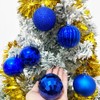 24 Pieces 60mm Christmas Balls Ornaments for Christmas Tree, Shatterproof