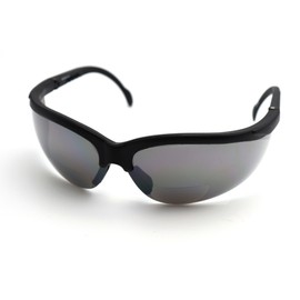 ColorViper Sports Double Injection Readers Flexie Reading Glasses size and color very (z3 matte black / silver mirror coating Bifocal, 1.50)