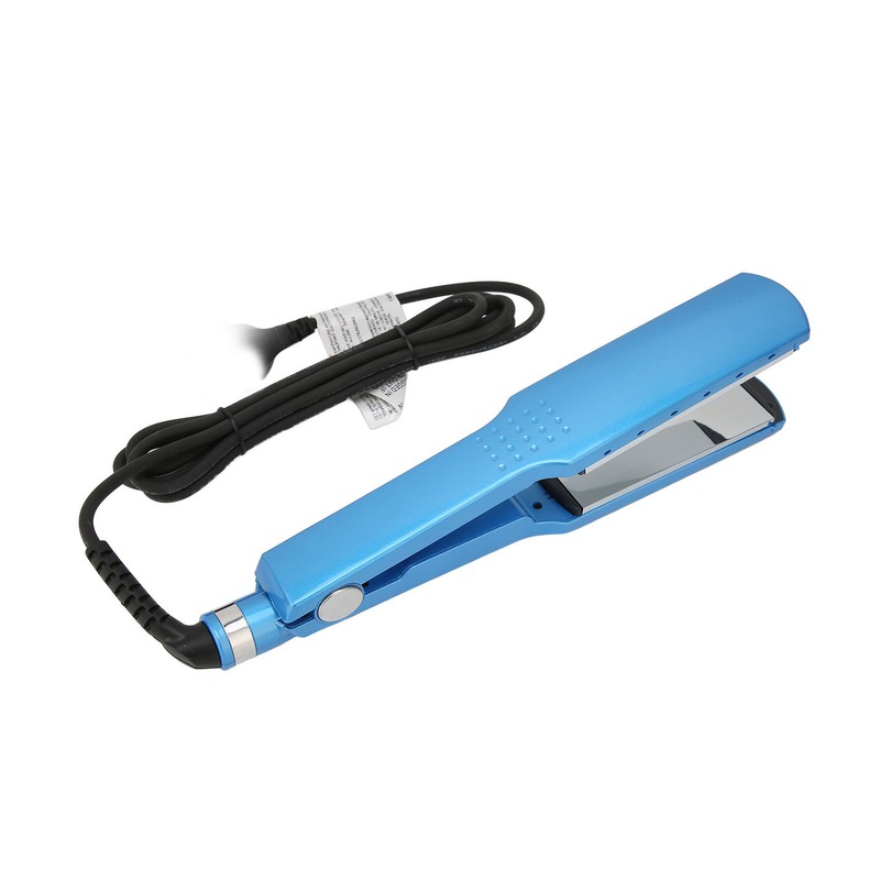 45mm Panel Dual Use Hair Straightener Curler Negative Ion Adjustable