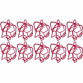 (10 Pack) TunaMax 1/2" Fire Sprinkler Head Cage Guard Protector Cover for Protecting Side Wall & Pendent & Upright Sprinkler Heads Red Fire Sprinkler Covers for Ceiling Mount Indoor Inside