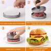 Burger Press with 100PCS Wax Papers Set Non-Stick Patty Maker