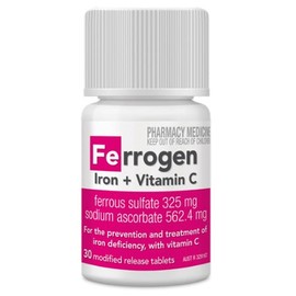 Ferrogen Iron + Vitamin C 30 Tablets