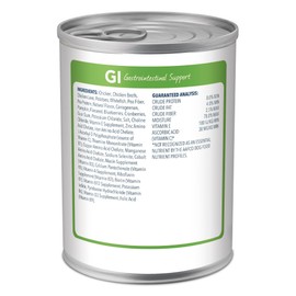 Blue Buffalo Natural Veterinary Diet Gastrointestinal Support Wet Dog Food, Veterinarian Prescription Required, Chicken, 12.5-oz. Cans (12 Count)