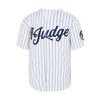 CGUBJI Men's Hammer of Judge 99 Stripes Retro Baseball Jersey