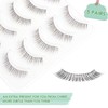 Lashes Natural False Eyelashes Soft Wispy Lashes Faux Mink 11mm