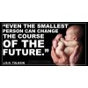 Even The Smallest Person Pro-Life Bumper Sticker