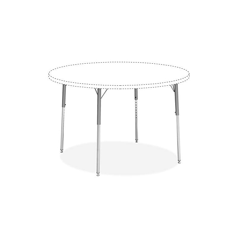 Lorell, LLR99926, Classroom Activity Table Standard Height Adjustable Leg Kit,