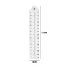 Jagowa 3 Pcs 15cm Folding Ruler Color Flexible Ruler Plastic