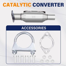 MOTOOS Catalytic Converter Direct-Fit Compatible with Kia Soul 2012-2019/Rio 2012-2017 & Hyundai Accent 2012-2017,1.6L Replace# 286002K340，28600B2310(EPA Compliant)