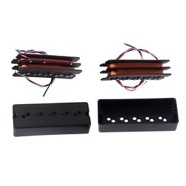 Generic Bass Pickup Set Dot Humbucker for Electric Bass Professional Parts Enhance Sound Dynamics