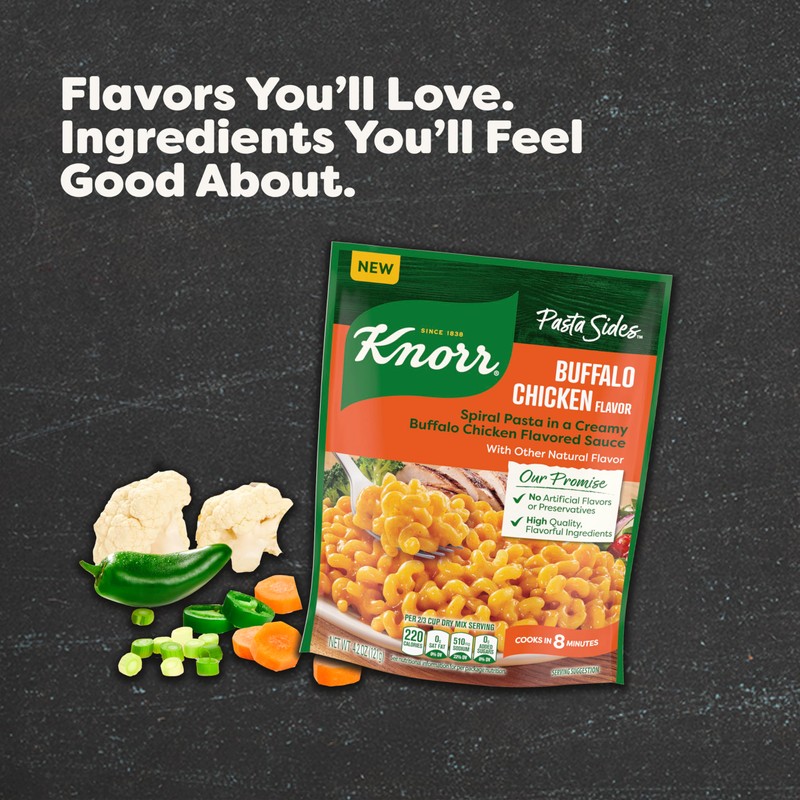Knorr Pasta Sides Buffalo Chicken Flavor Pasta 8 ct for