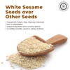 Pride Of India - White Sesame Seeds Unhulled - Calcium