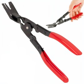 OKAWASI Clip Pliers Car Multi Pliers Professional Upholstery Removal Tool Auto Panel Clip Remover Multifunction Repair Pliers for Small Parts, Lightweight Design