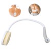 Curved Back Scrubber U Shaped Bendable Back Bath Brush with