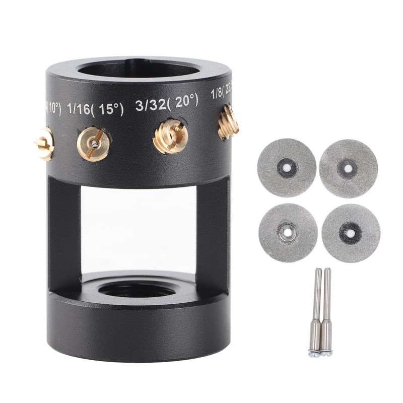 Tungsten Electrode Sharpener, Lightweight Electrode Grinding Tool Standard Size Multiple