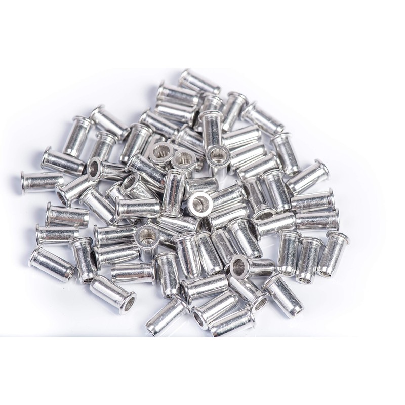 GESIPA 25 x Aluminium Rivet Nuts M6 PolyGrip Large Clamping