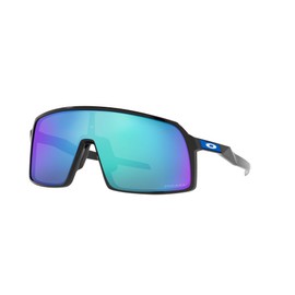 Oakley OO9406 Sutro Sunglasses+ Vision Group Accessories Bundle (Polished Black/Prizm Sapphire (940690))