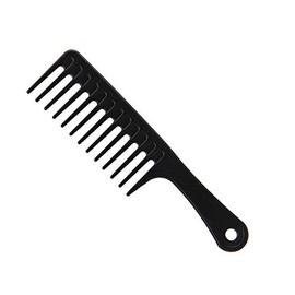 Big Black Knife Comb Big Tooth Comb Curly Hair Large Comb Curly Hair Comb (Black)