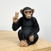 Alfie Francis 12cm Tall Small Peace Hand Sign Gesture Monkey