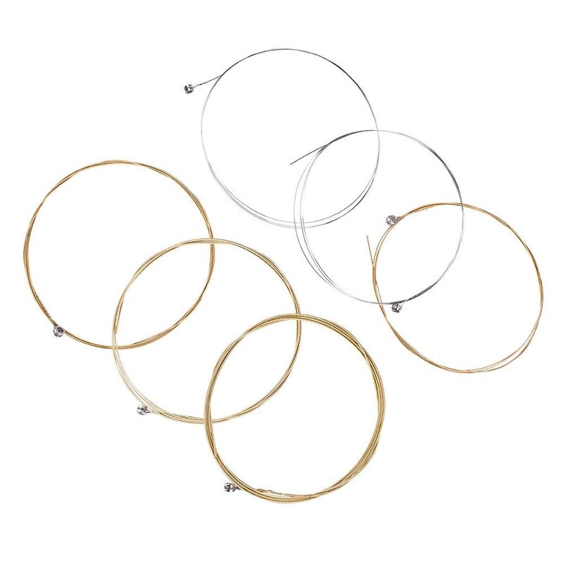 Guitar Strings Set, 6 Strings, Acoustic Guitar Strings Stainless Steel,