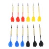 Restokki Darts Set, Soft Tip, Iron Shaft, Non-Slip Pattern, Sports
