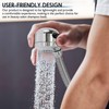 LukLoy Shampoo Bowl Sprayer Hose Replacement, 1/4" Nut Professional Salon