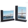 Lavezee 2 Pack 5x7 Picture Frames Made of Black Wooden