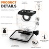 LEWOTE Waterproof Case&Floating Hand Grip Compatible with Insta360 GO 3S,