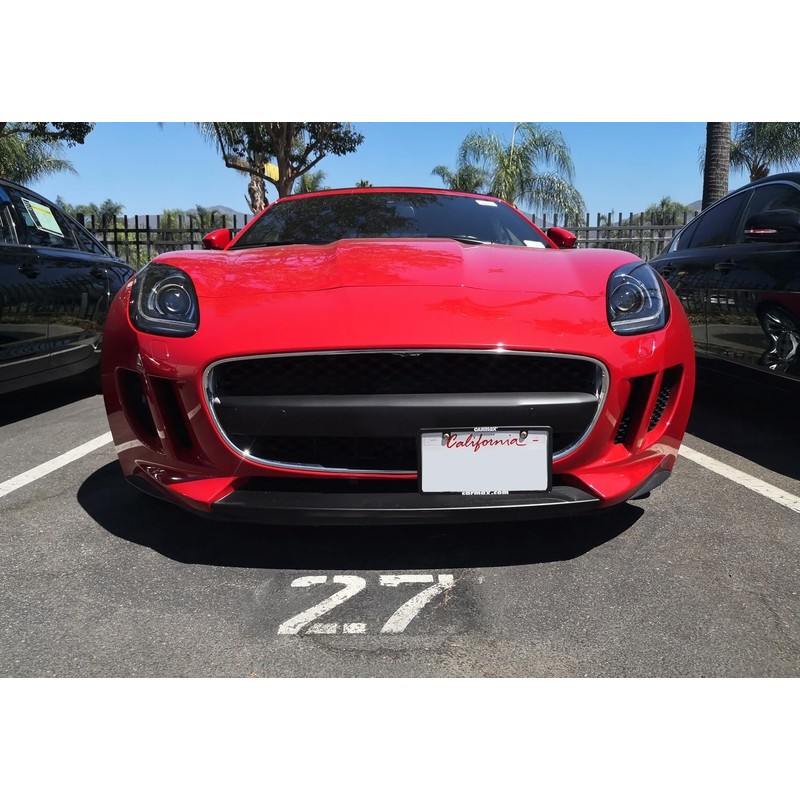 iJDMTOY No Drill Front Grille Mesh Mount License Plate Relocator