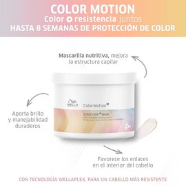 Wella Professionals Color Motion Mascarilla Hidratante con Proteccin de Color para Cabello Teido 500ml                                                