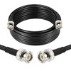 Superbat BNC Cable 25ft BNC Male to BNC Male Coax
