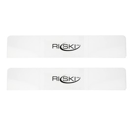 RiSki Snowboard Scraper Blade Plexi Blade Wax Puller 320 x 60 x 5 mm Set of 2