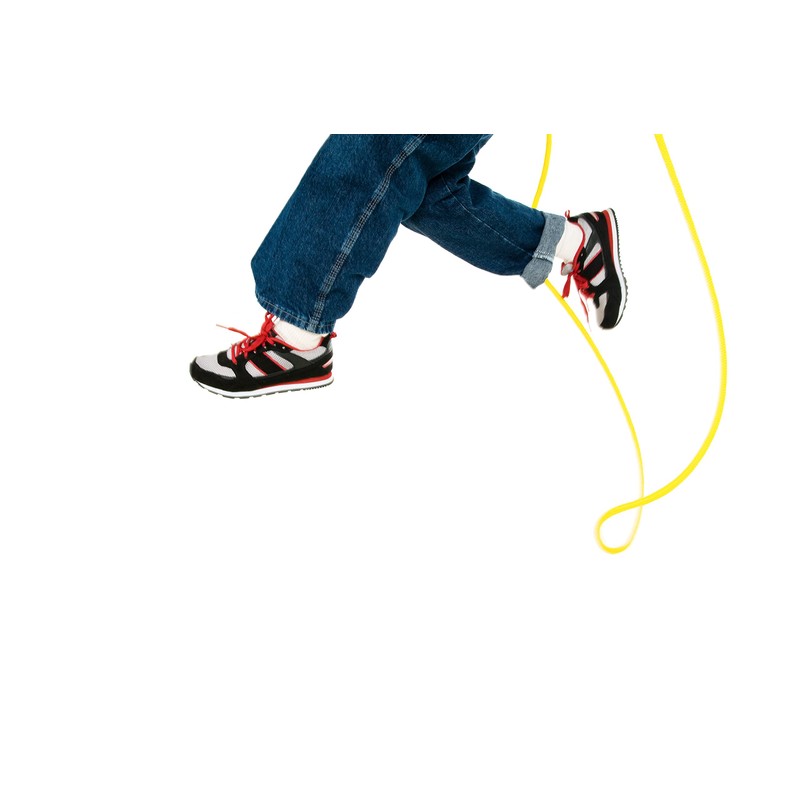 Just Jump It 8 Foot Single Jump Rope - Raspberry