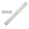 Staples 2772891 12-Inch Imperial/Metric Scales Ruler (51887)