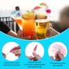 MECCANIXITY 140 PCs Cocktail Drink Accessories, 100 Pcs Cocktail Umbrellas