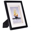 Yaetm 8x10 Double Floating Mat Picture Frame Set of 2,