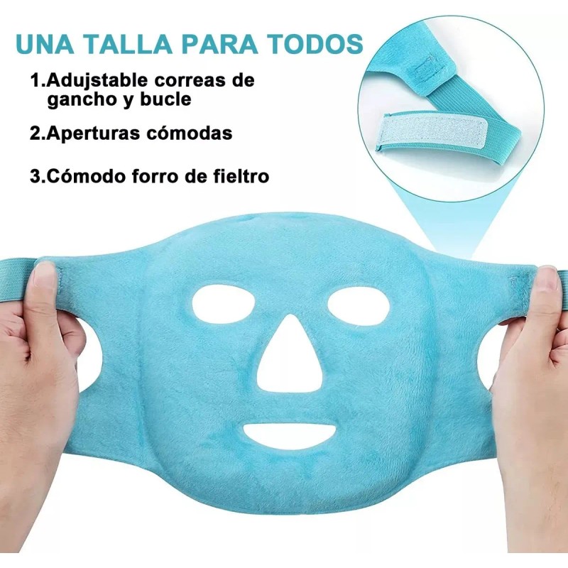 Mascarilla Máscaras Hielo Ojos Cara
