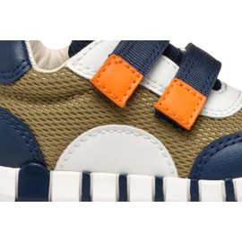 Geox B IUPIDOO Boy C - Scarpe da Ginnastica Baby - Jungen, Pistachio/Navy,